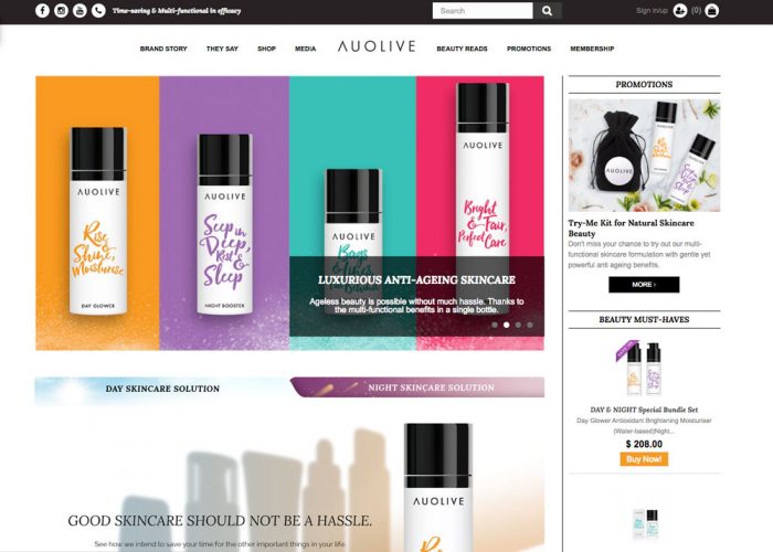 Auolive – Multi Functional Beauty Skincare