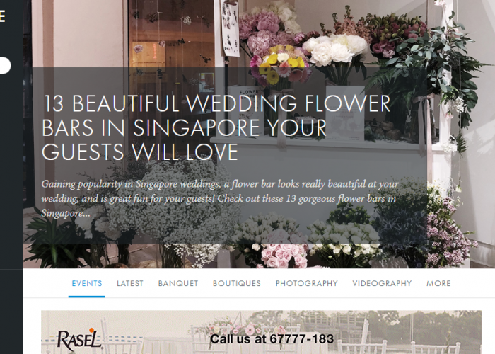 SingaporeBrides: A Wedding Directory for Singapore Weddings