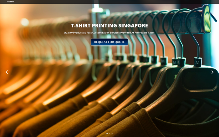 Singapore Custom T-Shirt Printing Service